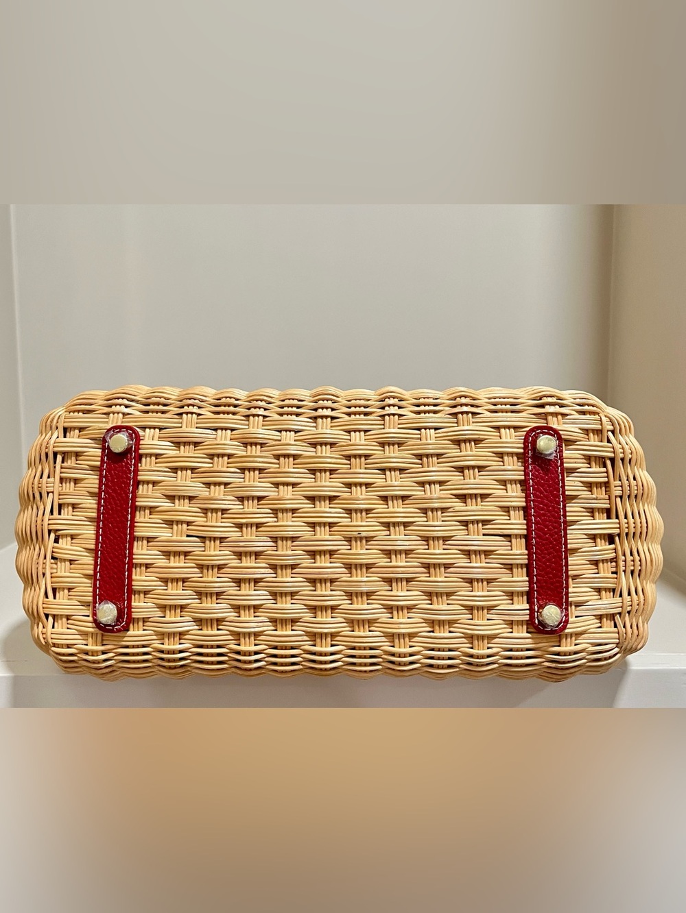 J. McLaughlin Santorini Wicker Shoulder Bag NWOT $228 - Picture 12 of 17